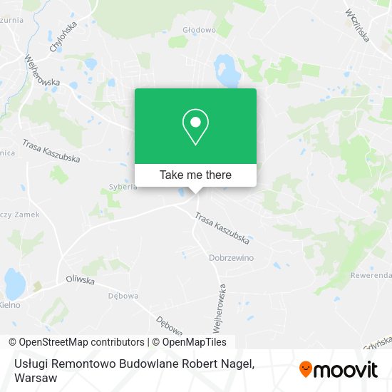 Usługi Remontowo Budowlane Robert Nagel map