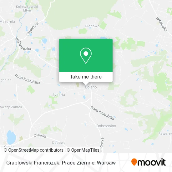 Карта Grablowski Franciszek. Prace Ziemne