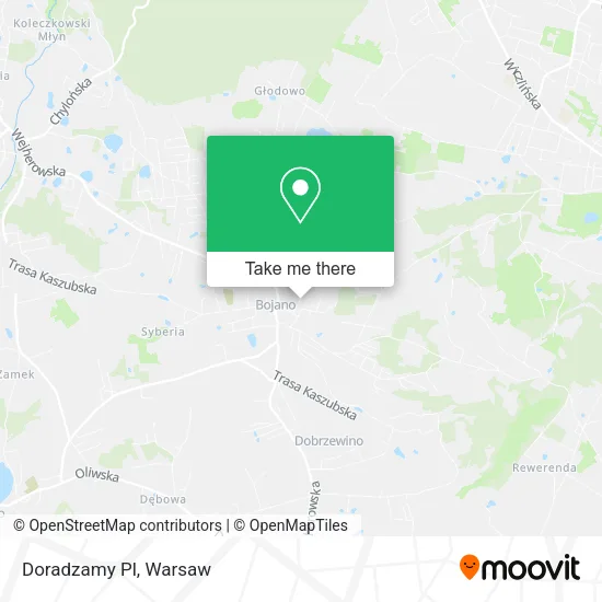 Doradzamy Pl map
