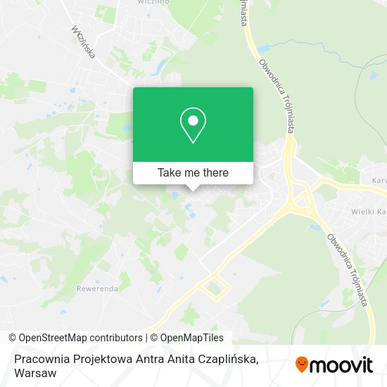 Pracownia Projektowa Antra Anita Czaplińska map