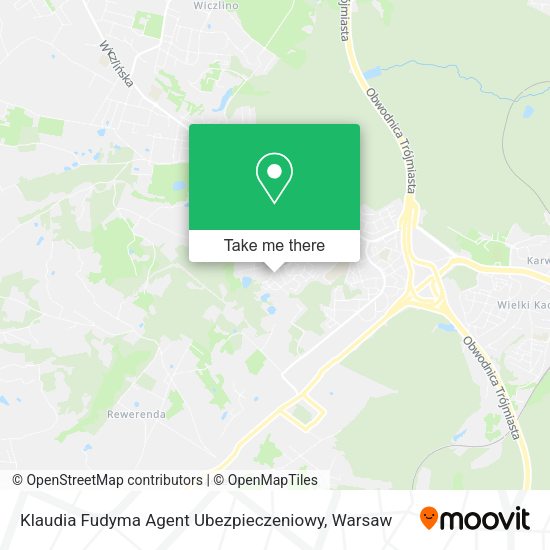 Klaudia Fudyma Agent Ubezpieczeniowy map