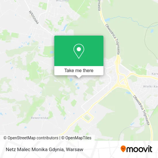 Карта Netz Malec Monika Gdynia