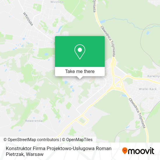 Konstruktor Firma Projektowo-Usługowa Roman Pietrzak map