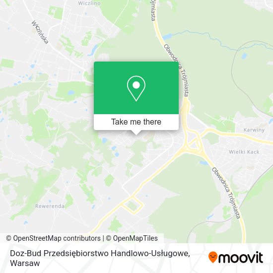 Doz-Bud Przedsiębiorstwo Handlowo-Usługowe map