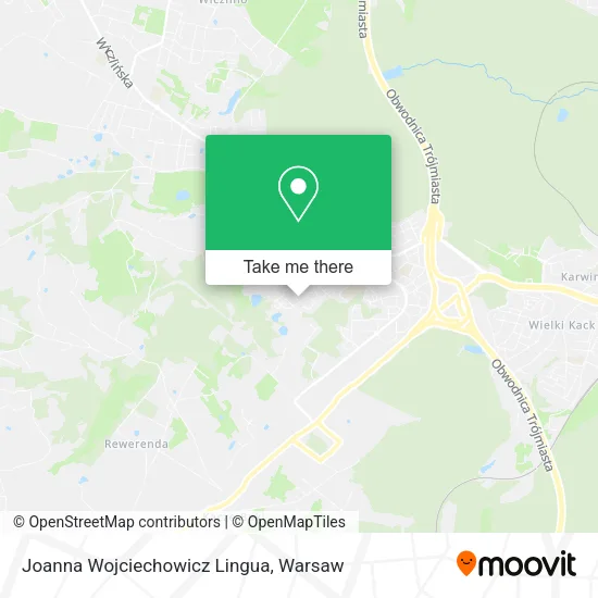 Карта Joanna Wojciechowicz Lingua