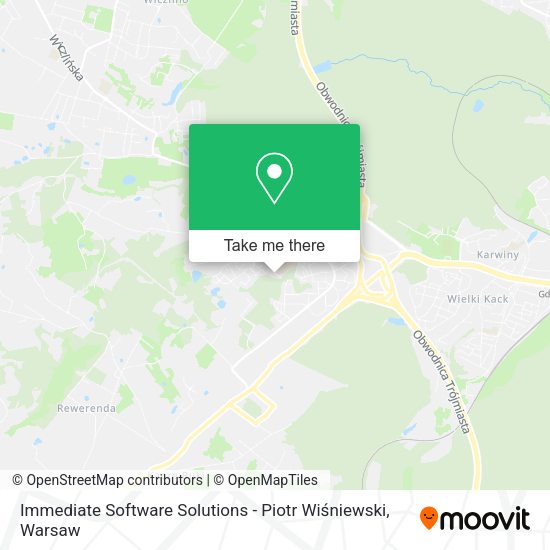 Карта Immediate Software Solutions - Piotr Wiśniewski