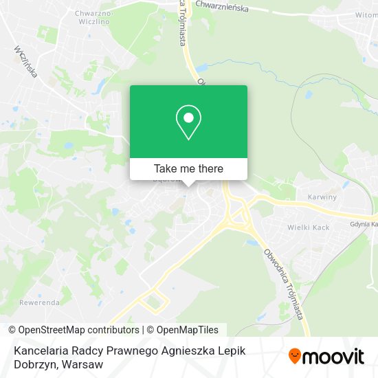 Kancelaria Radcy Prawnego Agnieszka Lepik Dobrzyn map