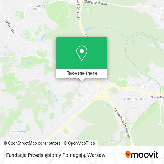 Fundacja Przedsiębiorcy Pomagają map