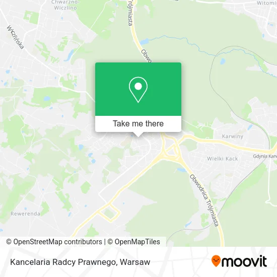 Kancelaria Radcy Prawnego map