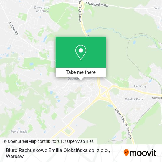 Biuro Rachunkowe Emilia Oleksińska sp. z o.o. map