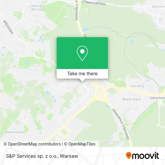Карта S&P Services sp. z o.o.