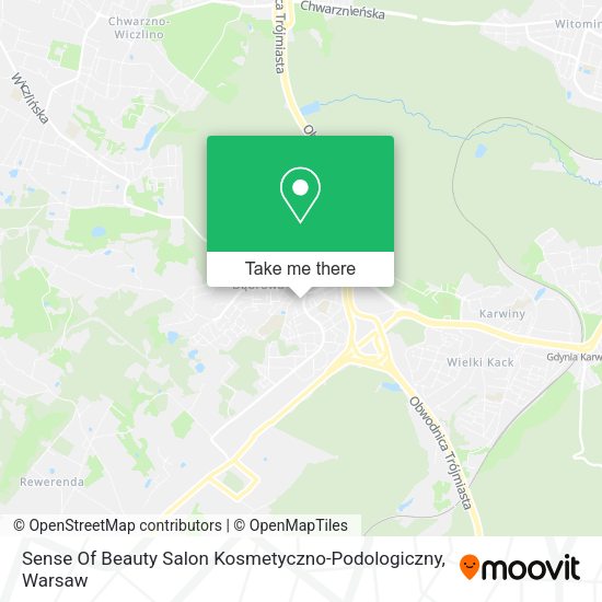 Sense Of Beauty Salon Kosmetyczno-Podologiczny map