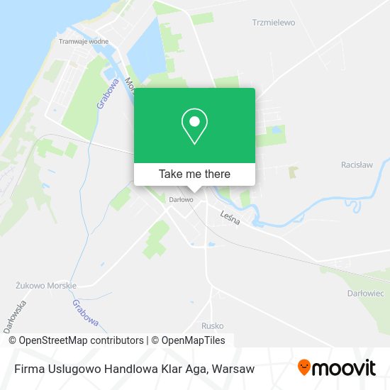 Firma Uslugowo Handlowa Klar Aga map