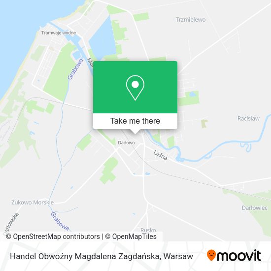 Handel Obwoźny Magdalena Zagdańska map