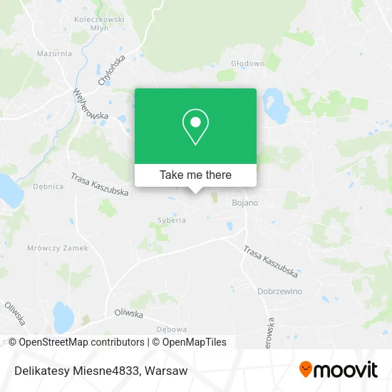 Карта Delikatesy Miesne4833