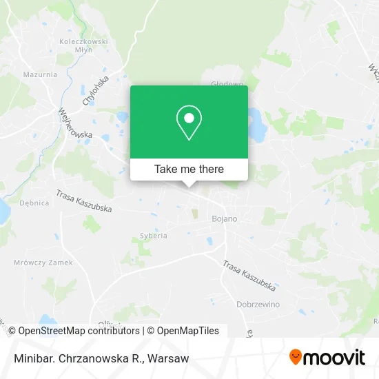 Minibar. Chrzanowska R. map