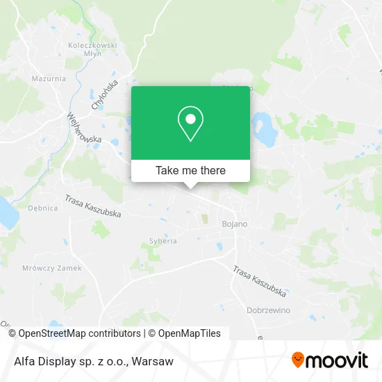Alfa Display sp. z o.o. map