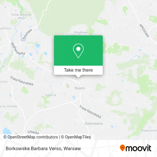 Borkowska Barbara Verso map