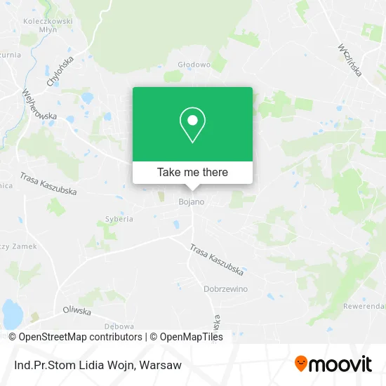 Ind.Pr.Stom Lidia Wojn map