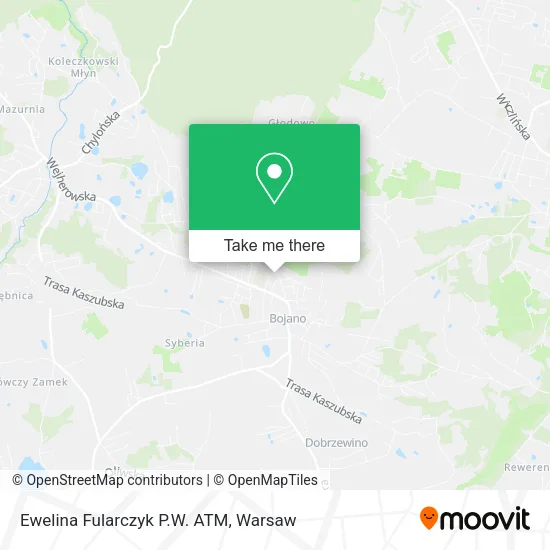 Ewelina Fularczyk P.W. ATM map