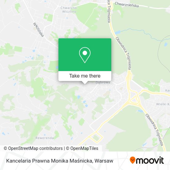 Kancelaria Prawna Monika Maśnicka map