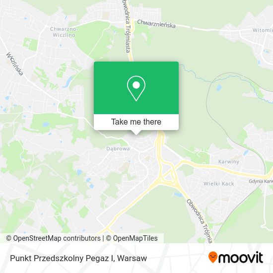 Punkt Przedszkolny Pegaz I map