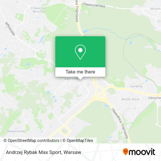 Andrzej Rybak Max Sport map