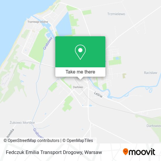 Fedczuk Emilia Transport Drogowy map