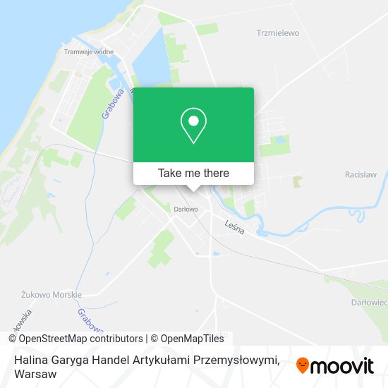 Halina Garyga Handel Artykułami Przemysłowymi map