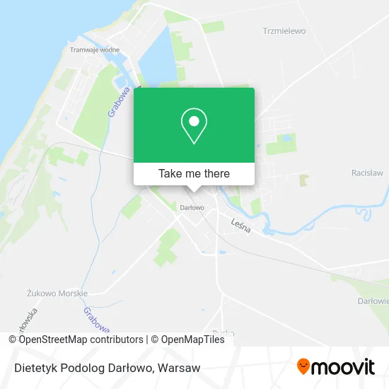 Dietetyk Podolog Darłowo map