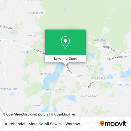 Autohandel - Meta Kamil Sawicki map