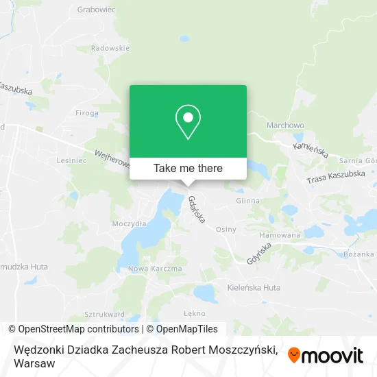 Карта Wędzonki Dziadka Zacheusza Robert Moszczyński