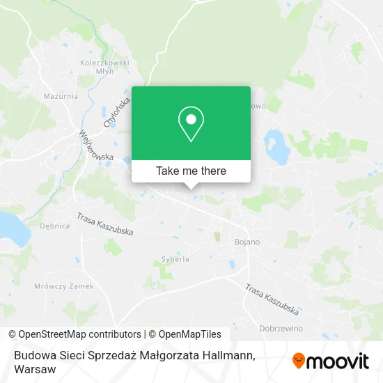 Budowa Sieci Sprzedaż Małgorzata Hallmann map