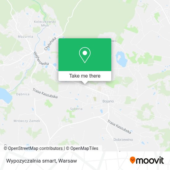 Wypozyczalnia smart map