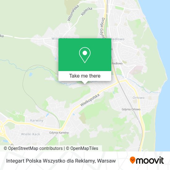 Integart Polska Wszystko dla Reklamy map