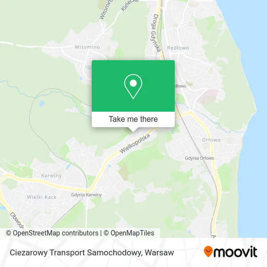 Карта Ciezarowy Transport Samochodowy