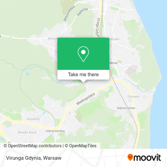 Карта Virunga Gdynia