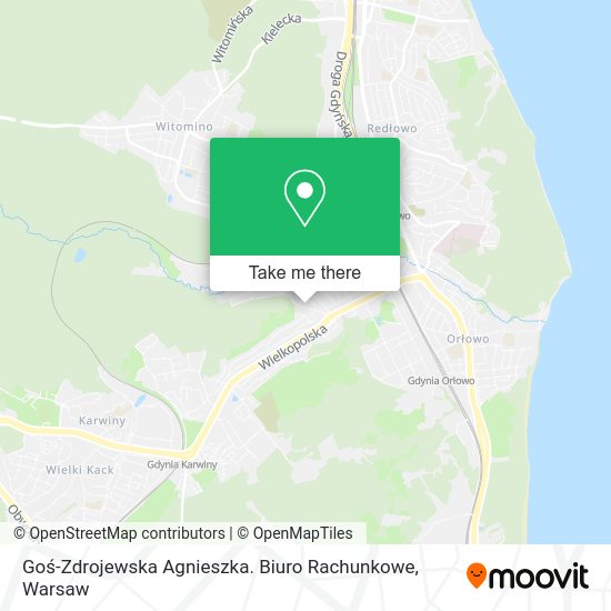 Goś-Zdrojewska Agnieszka. Biuro Rachunkowe map