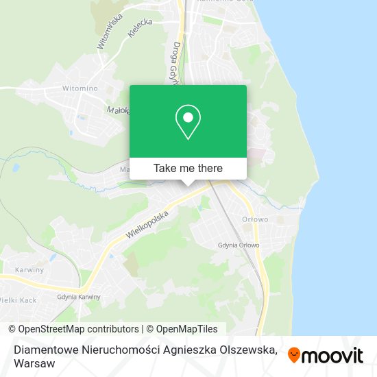 Diamentowe Nieruchomości Agnieszka Olszewska map