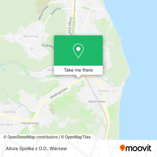 Карта Allure Spolka z O.O.