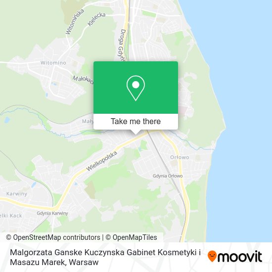 Malgorzata Ganske Kuczynska Gabinet Kosmetyki i Masazu Marek map