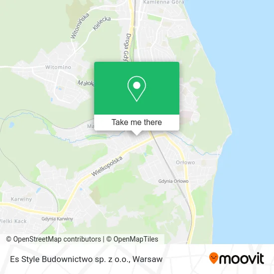 Карта Es Style Budownictwo sp. z o.o.