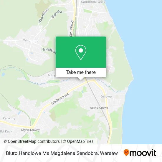 Карта Biuro Handlowe Ms Magdalena Sendobra
