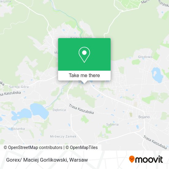 Gorex/ Maciej Gorlikowski map