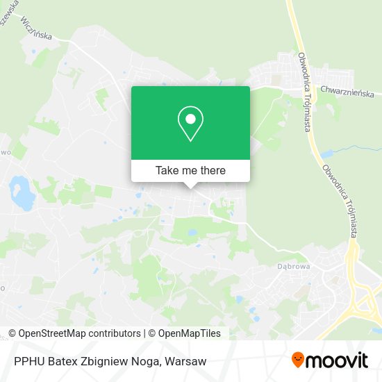 PPHU Batex Zbigniew Noga map