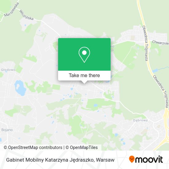 Gabinet Mobilny Katarzyna Jędraszko map