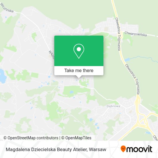 Magdalena Dziecielska Beauty Atelier map