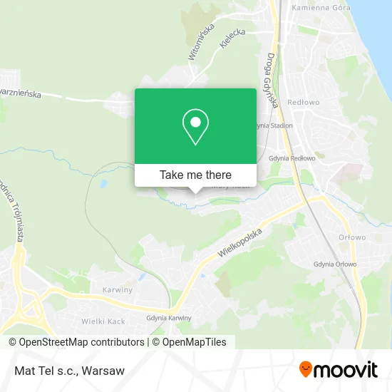 Карта Mat Tel s.c.