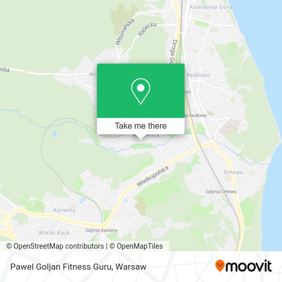 Pawel Goljan Fitness Guru map