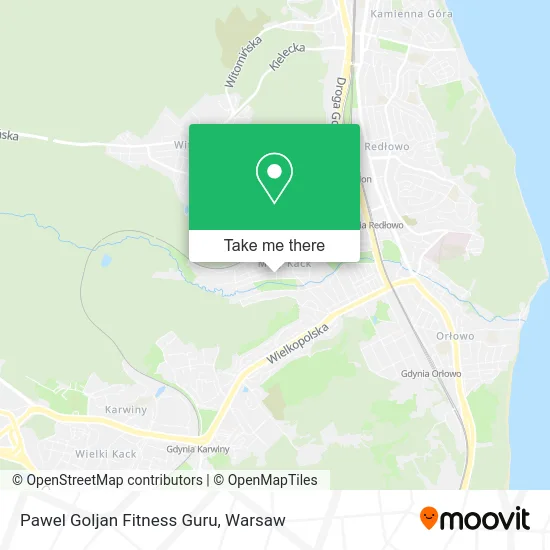 Pawel Goljan Fitness Guru map